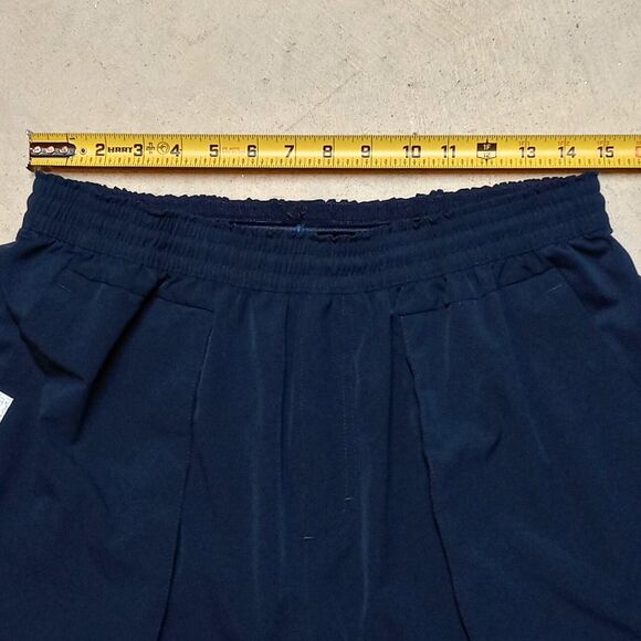 Vintage Nike Court Y2K Blue Fit Dry Drawstring Tennis Shorts - Men's Size XL - Picture 8 of 9